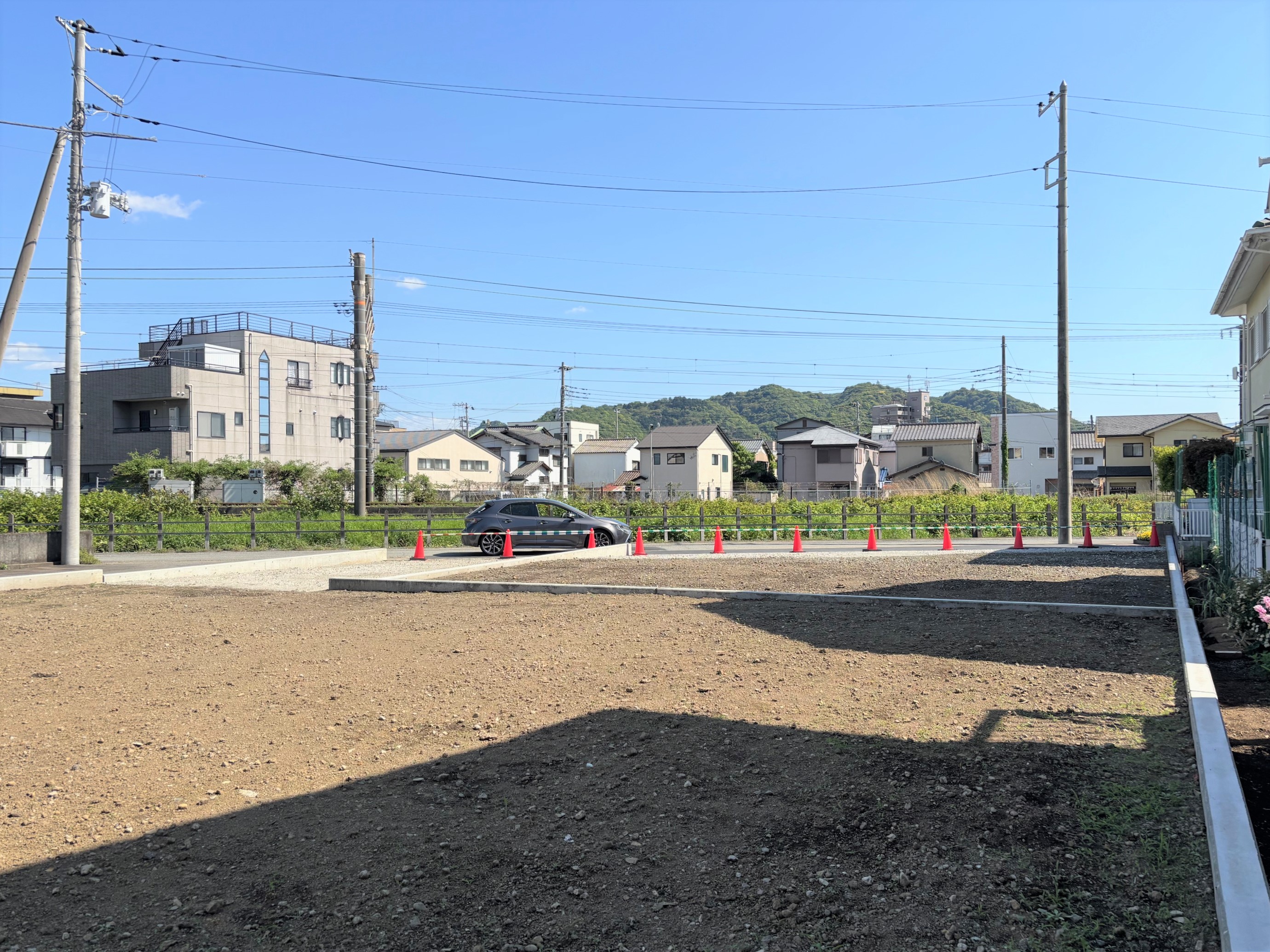 2025年5月２日撮影　手前が２号地