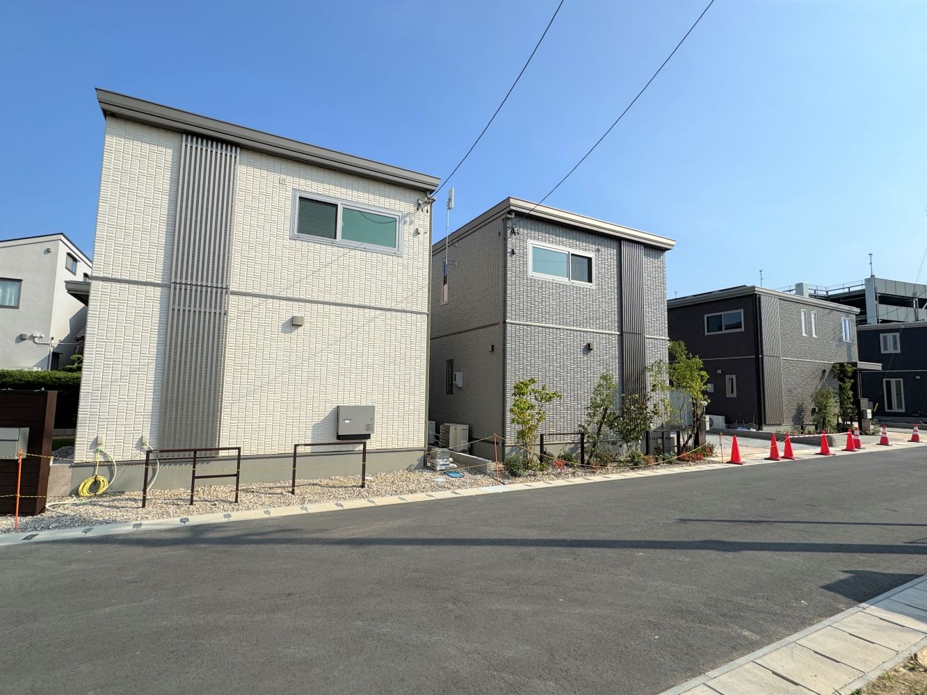 手前から18-19/20号地　2025年7月6日撮影