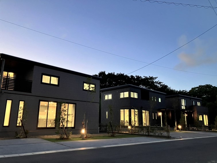 5号地から4号地方向。2025年7月21日撮影