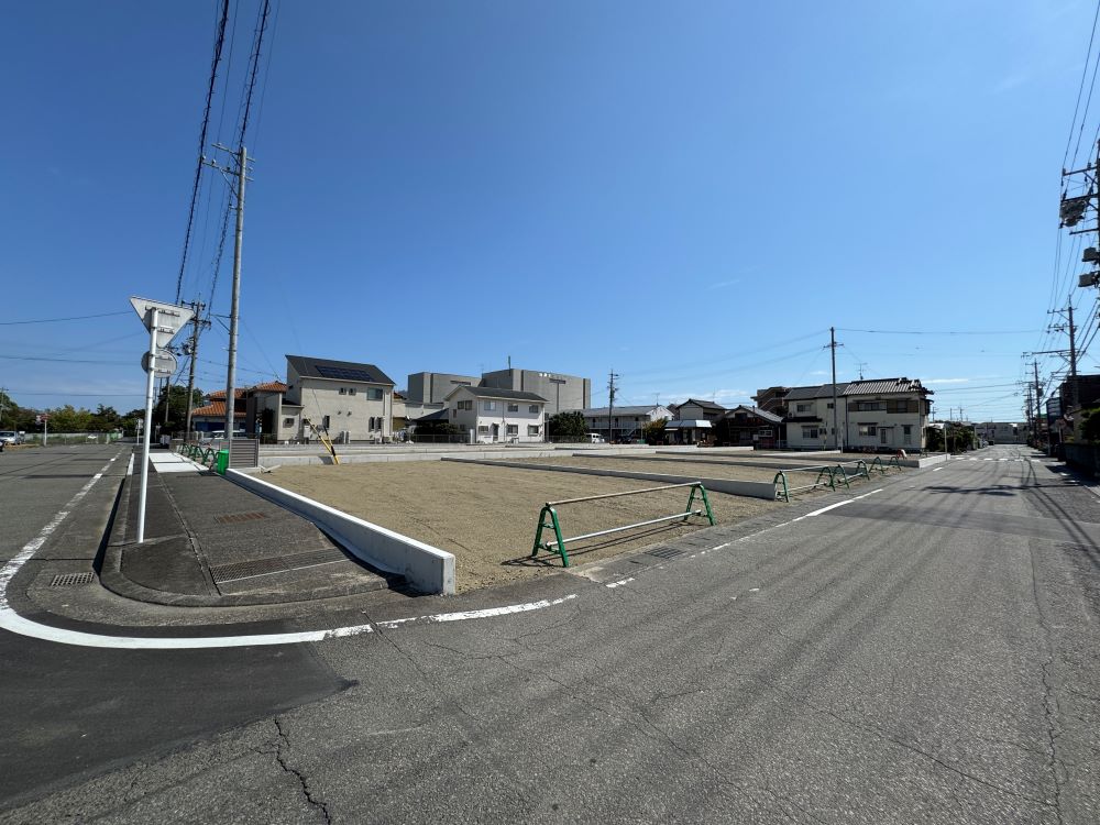 １号地から文化センター方向の眺望
