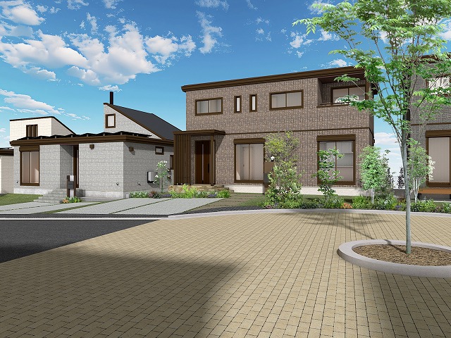 CGパースは図面をもとに制作したイメージです。