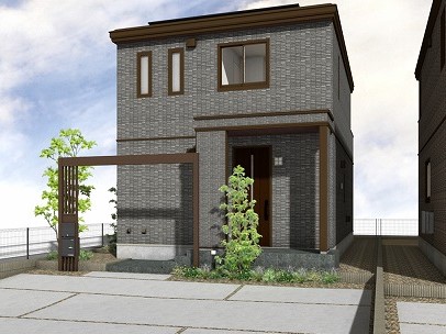 しまう場所が決まる家     CGパースは設計図面をもとに制作したイメージです。