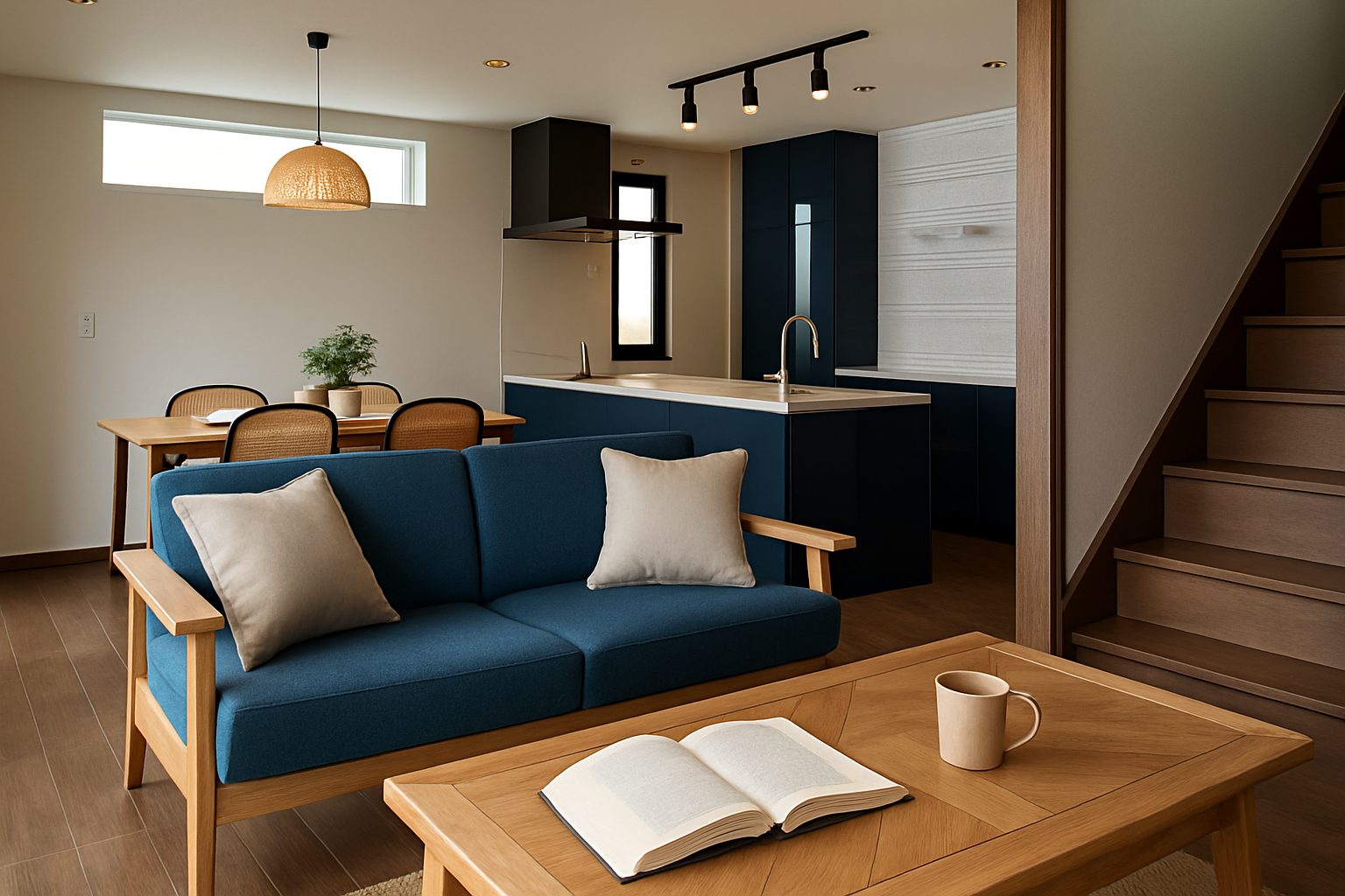 家具、小物はCG合成したイメージです。価格には含まれません。