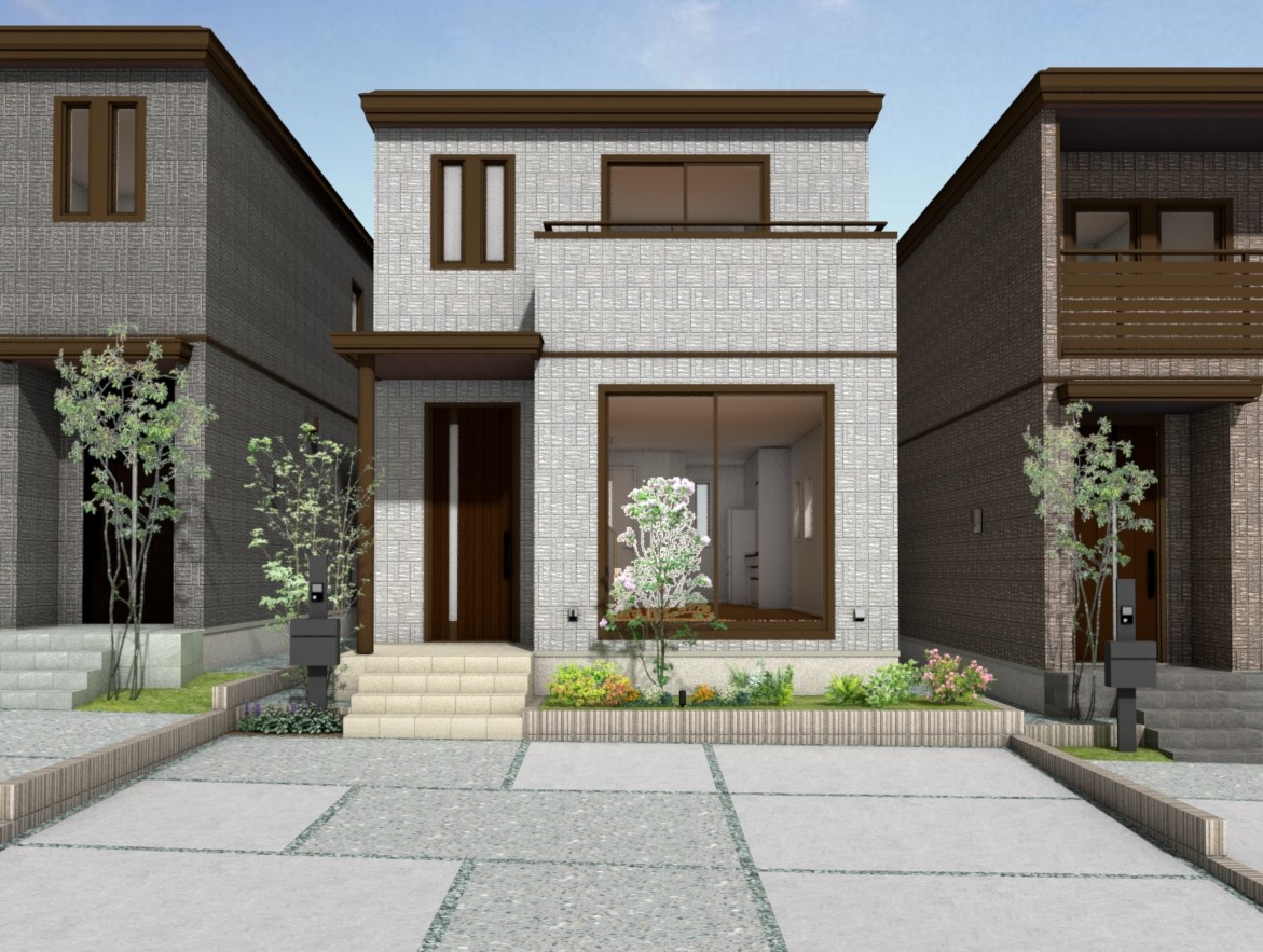 CGパースは設計図をもとに作成したイメージです。