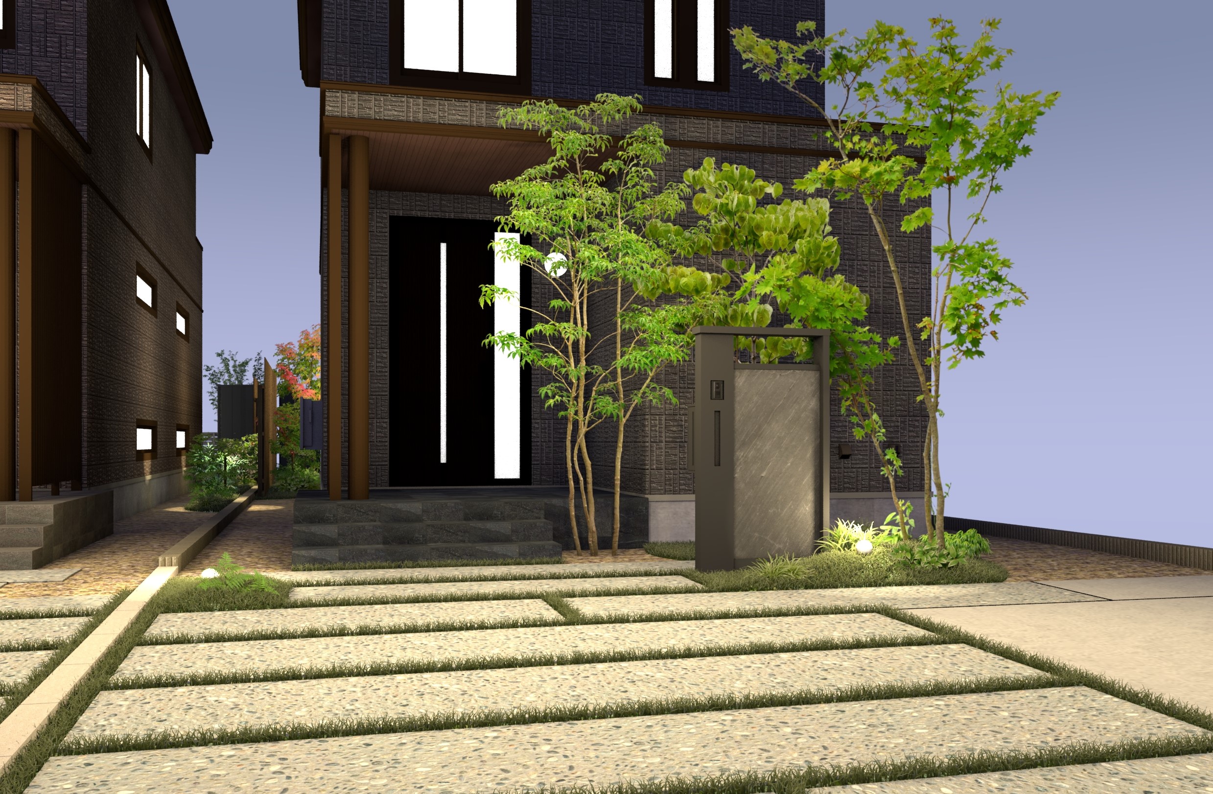 CGパースは設計図をもとに作成したイメージです。