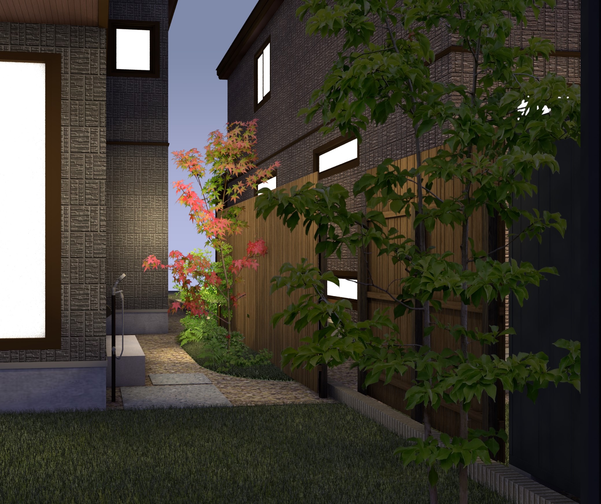 CGパースは設計図をもとに作成したイメージです。