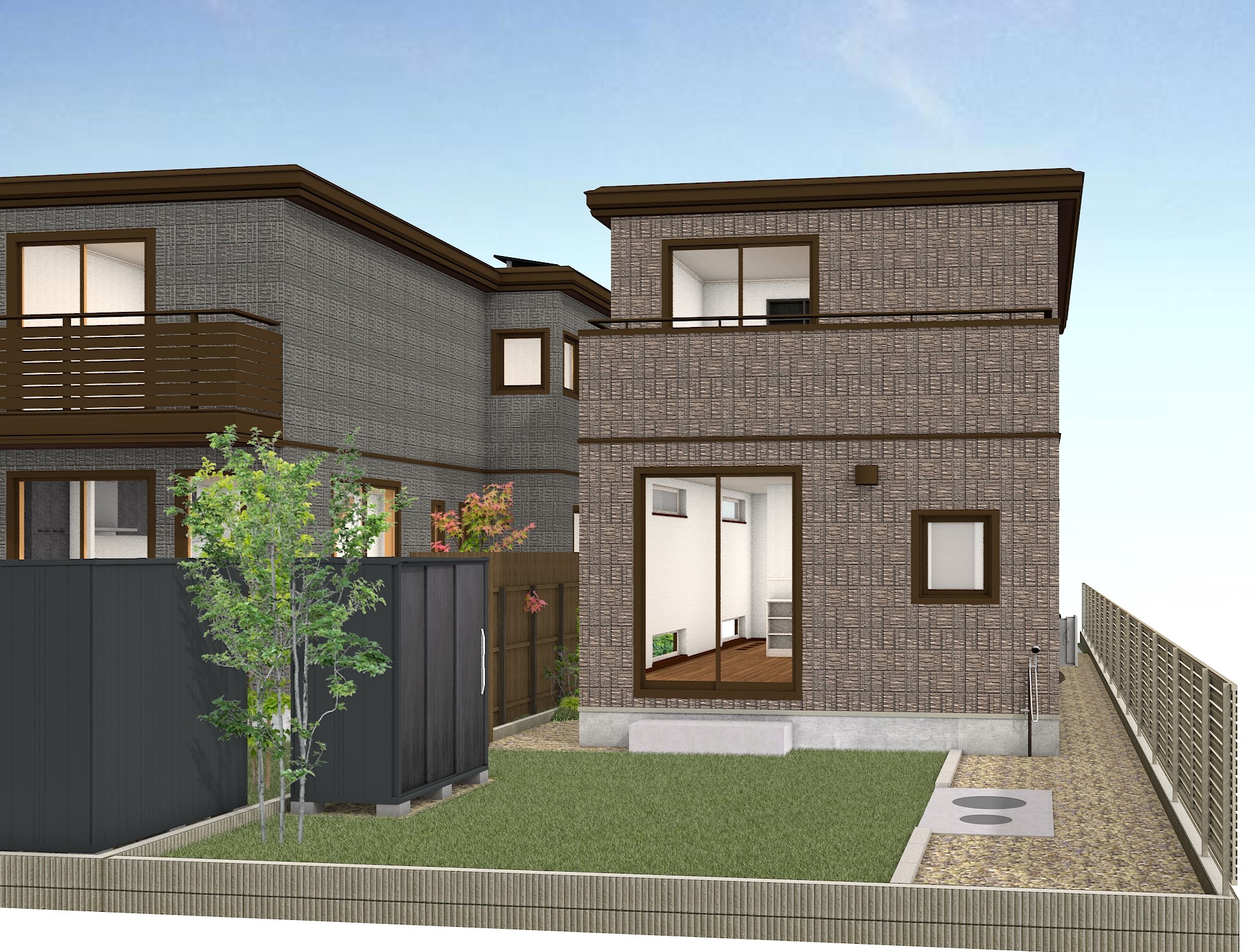 CGパースは設計図をもとに作成したイメージです。