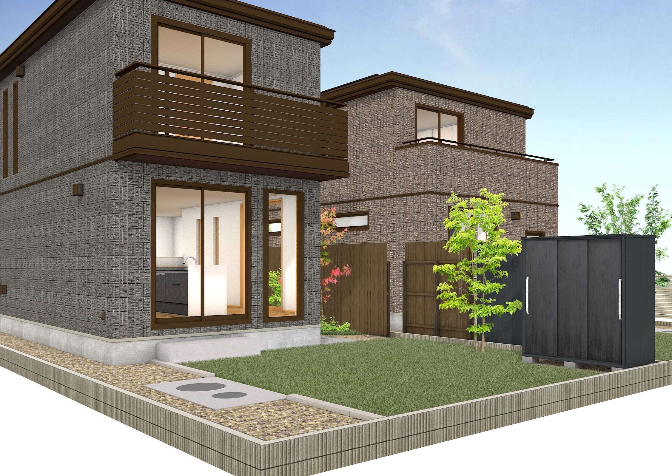 CGパースは設計図をもとに作成したイメージです。