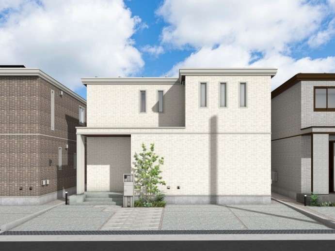 外観CGは図面をもとに制作したイメージパースです。