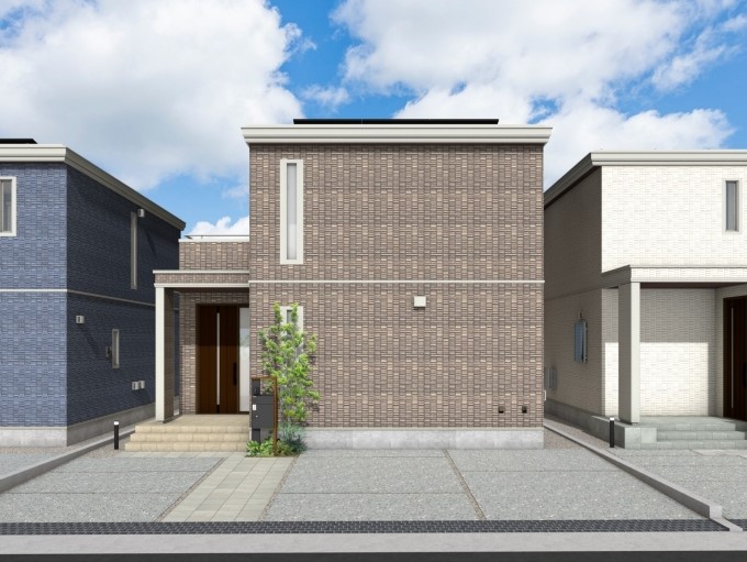 外観CGは図面をもとに制作したイメージパースです。
