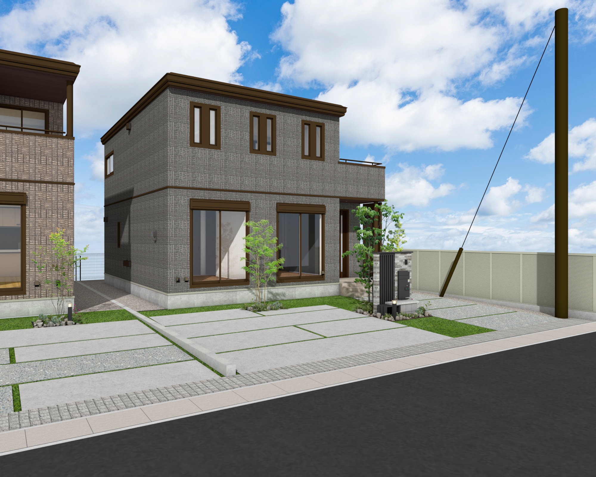 CGパースは図面をもとに制作したイメージです