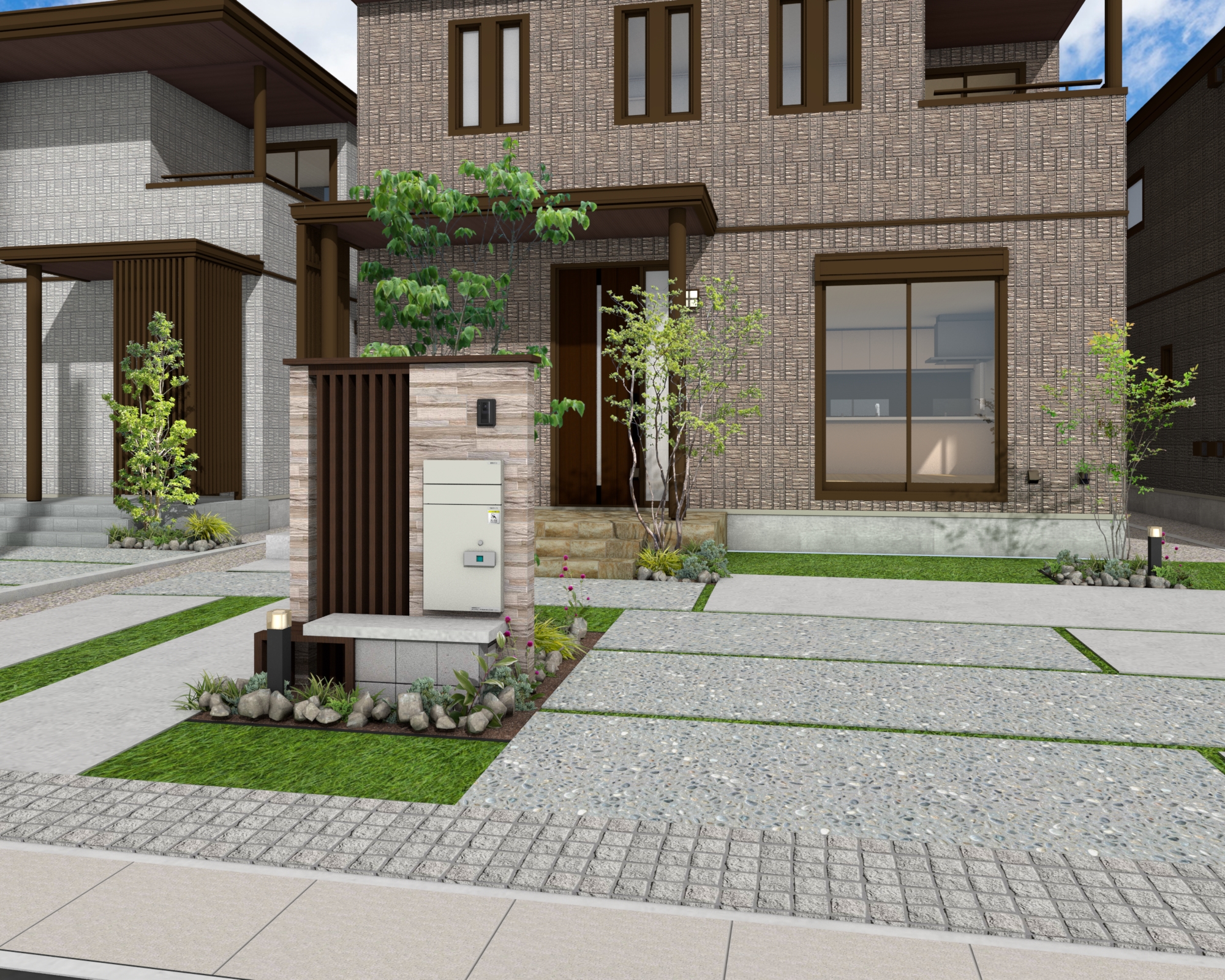 CGパースは図面をもとに制作したイメージです