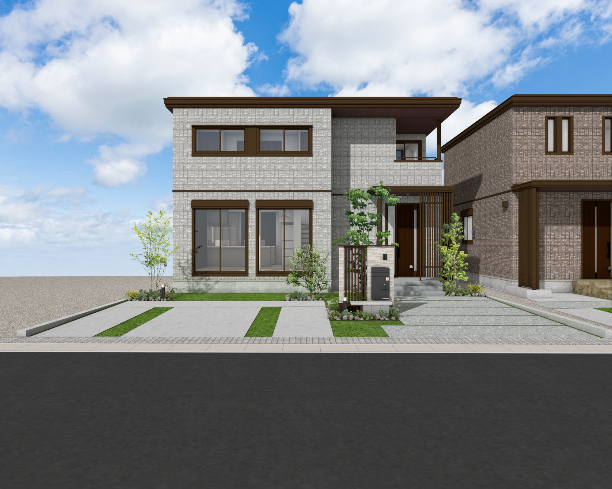 CGパースは図面をもとに制作したイメージです