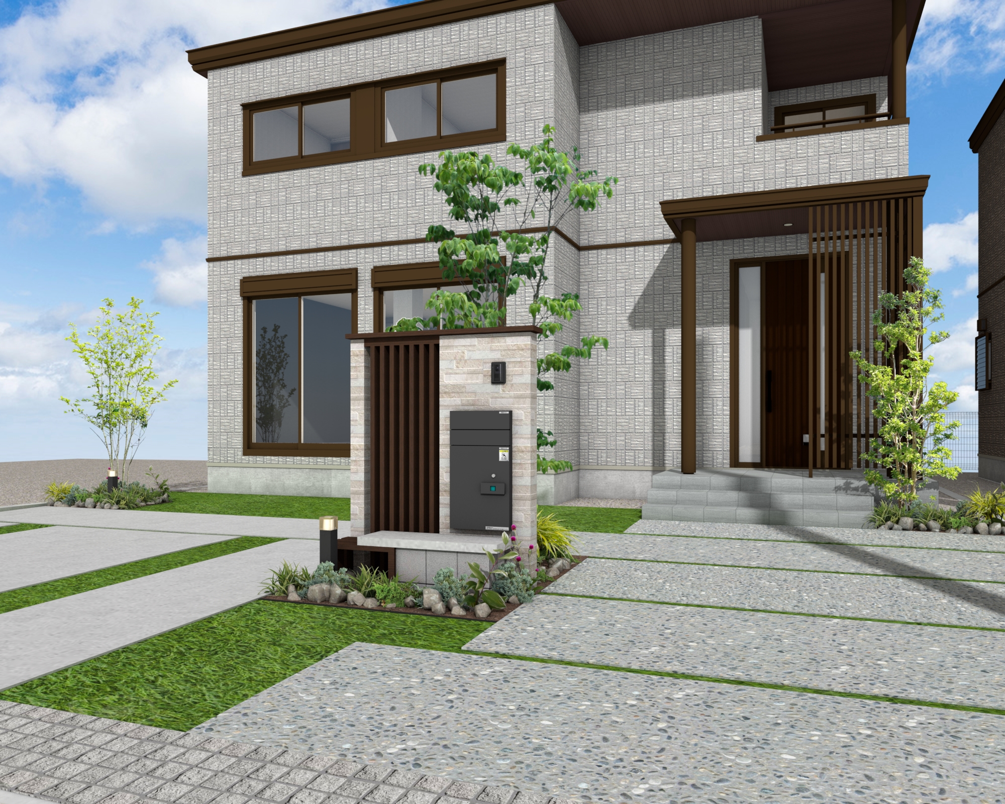 CGパースは図面をもとに制作したイメージです