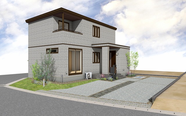 「和モダンの美しさと機能性が調和する、心地よい住まい」 CGパースは図面をもとに制作したイメージです。