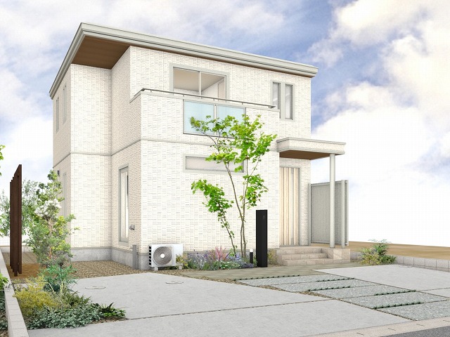 外観CGパースは図面をもとに制作したイメージです。