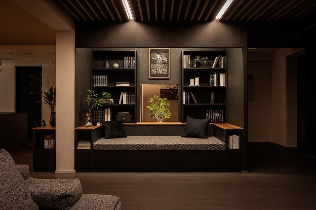 リビング+リーディングヌック