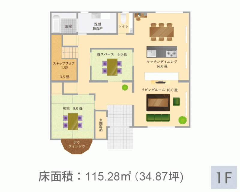 1F