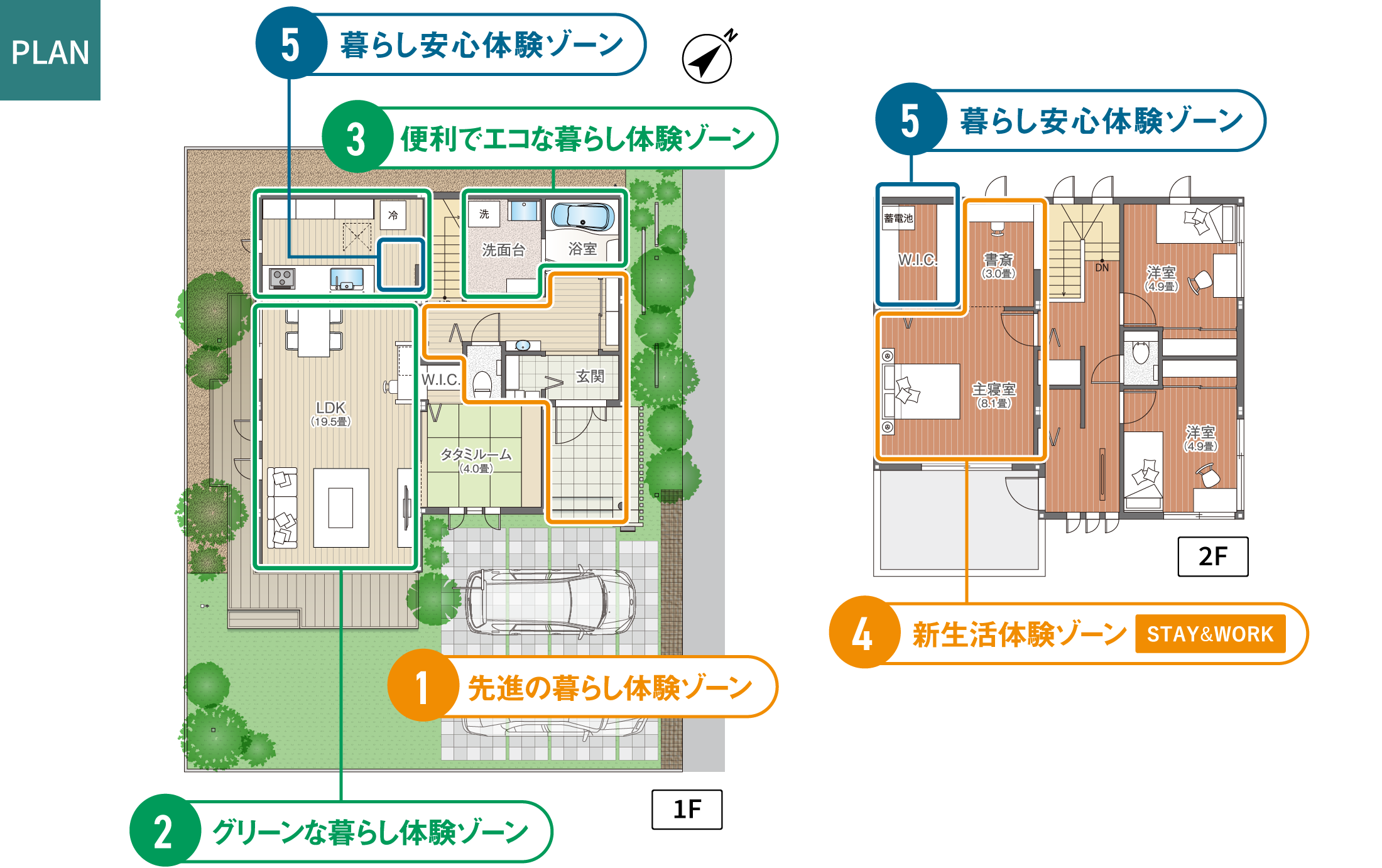 『GREENMODEL PARK 掛川』間取り